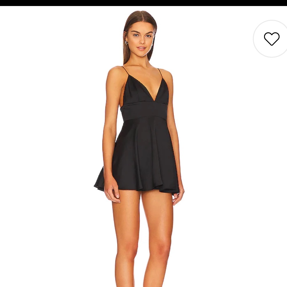 Revolve Black mini dress